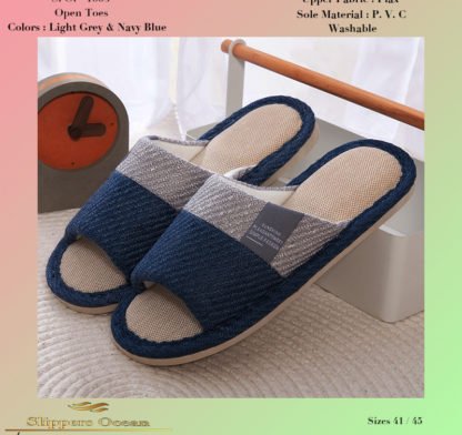 S.O. 1003 - Light Grey and Navy Blue